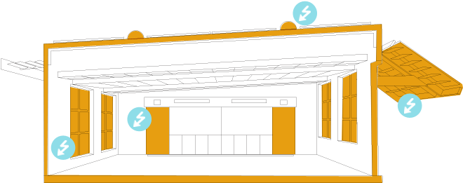 Dsa-approved Zero Net Energy Efficient Modular Classrooms - School (662x278)