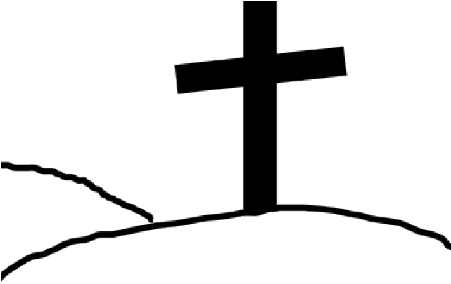 Hill Cross Cliparts - Cross (640x480)