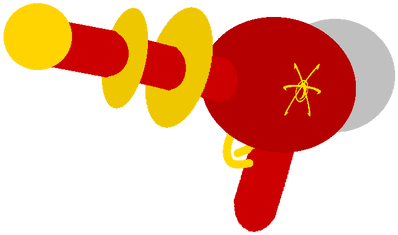 Jimmy Neutron Ray Gun Brought To You By Jimmy Co - Illustration (498x373)