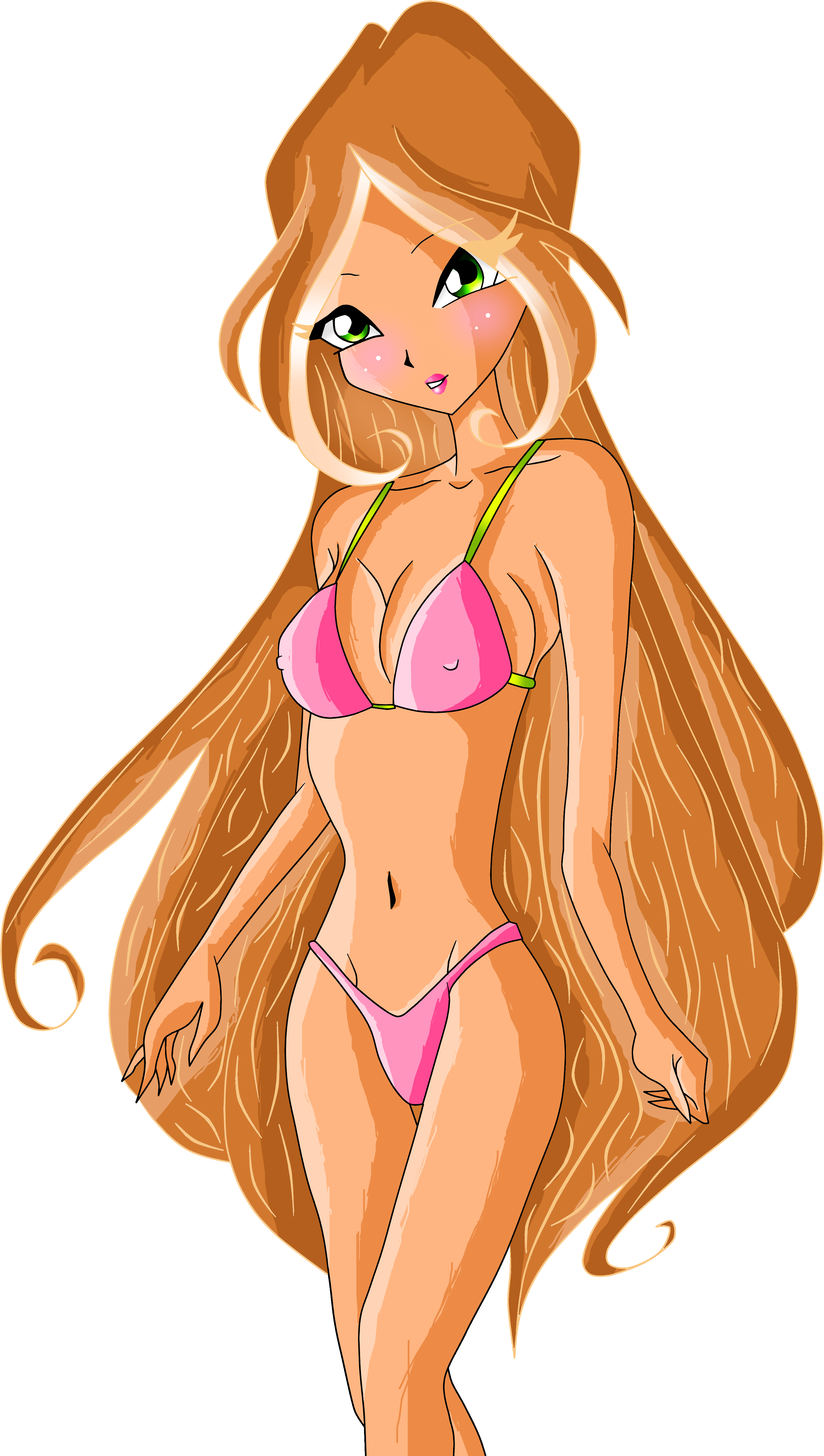 Flora Bikini By Crystaliszelda Flora Bikini By Crystaliszelda - Winx Club F...