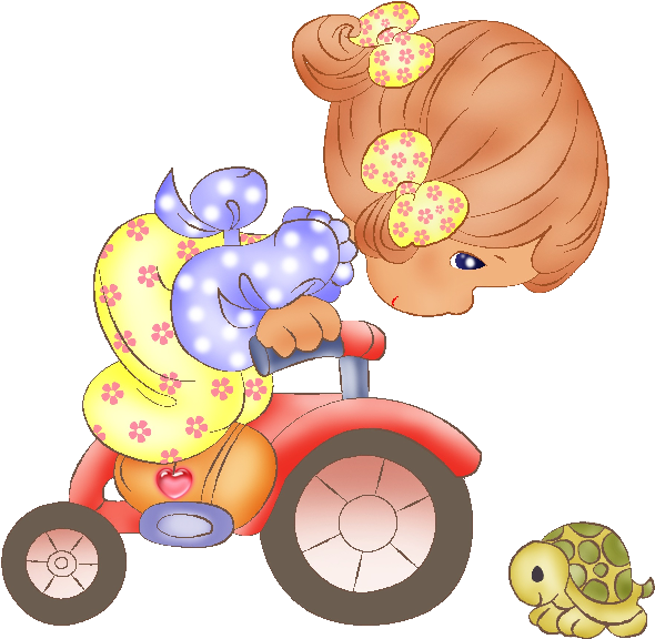 Funny Baby Girl Cartoon Clip Art Images - Silvitablanco Com Ar (600x600)