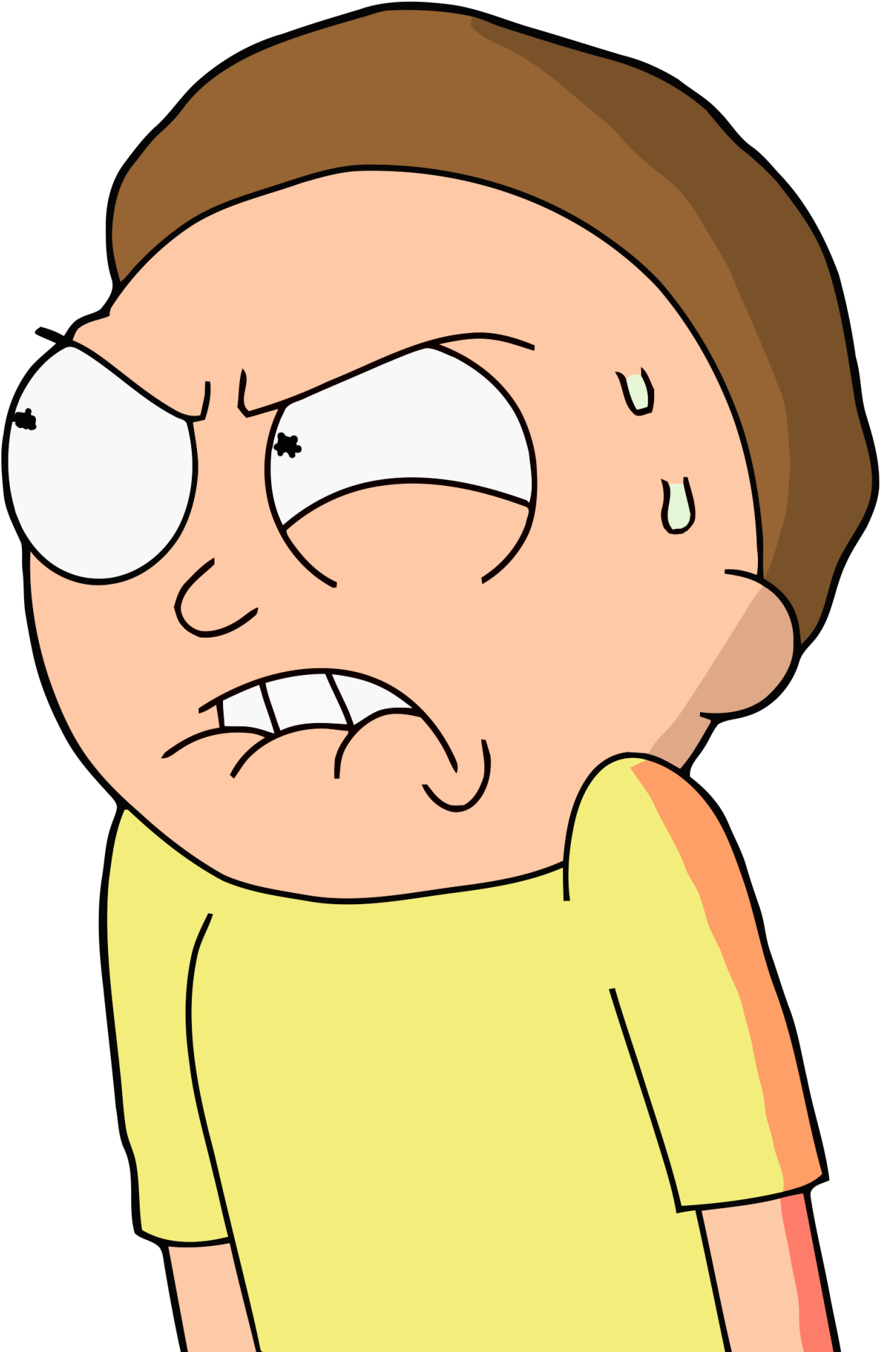 This Season Of Rick And Morty Is Diving Into Extremely - Transparent Morty Smith (1259x1920)