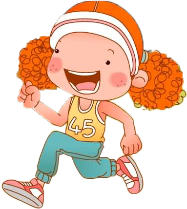 Dog Running Clip Art - Girl Running Clip Art (630x525)