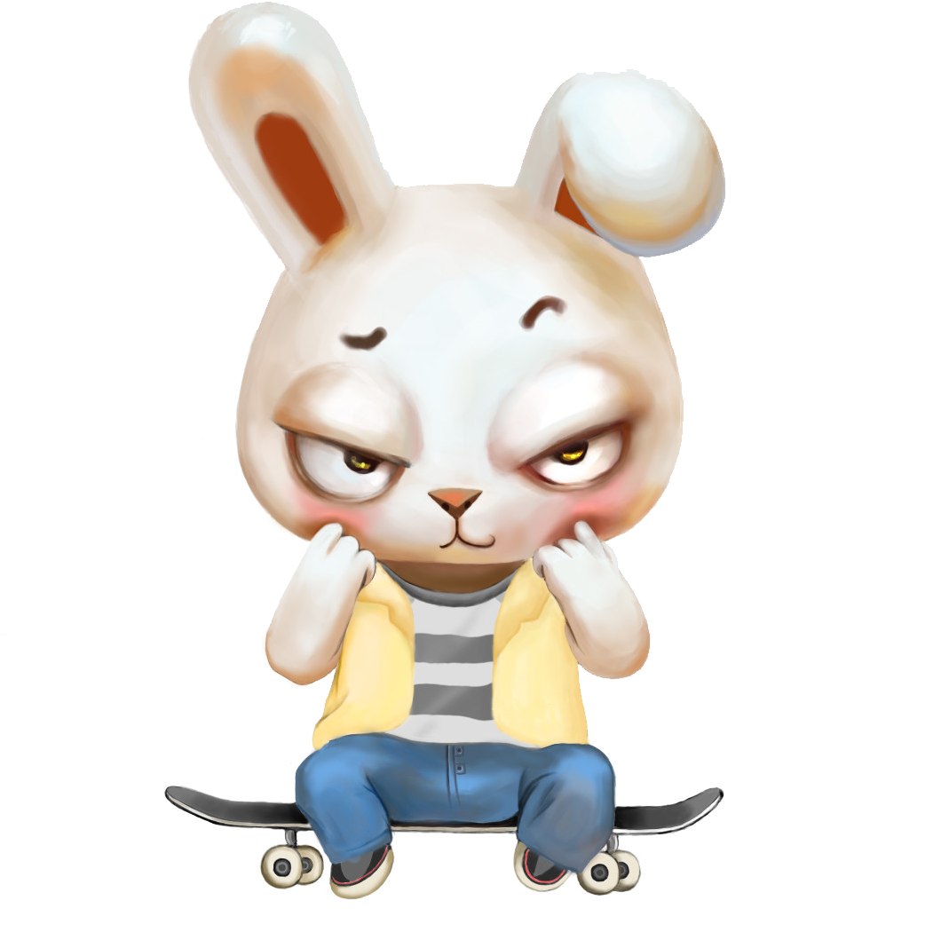 Easter Bunny Rabbit Download - Shyness (1059x1129)