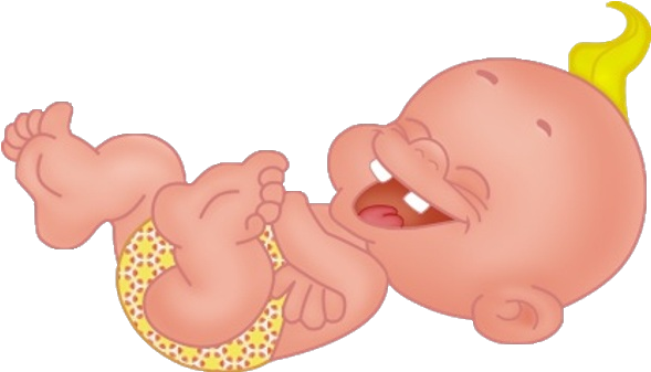 Funny Baby Boy Playing Cartoon Clip Art Images - Infant (600x600)
