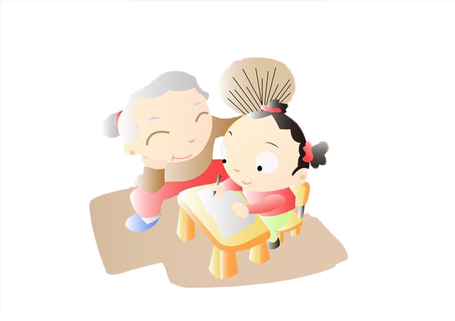 Grandparent Grandchild Illustration - Child (640x452)