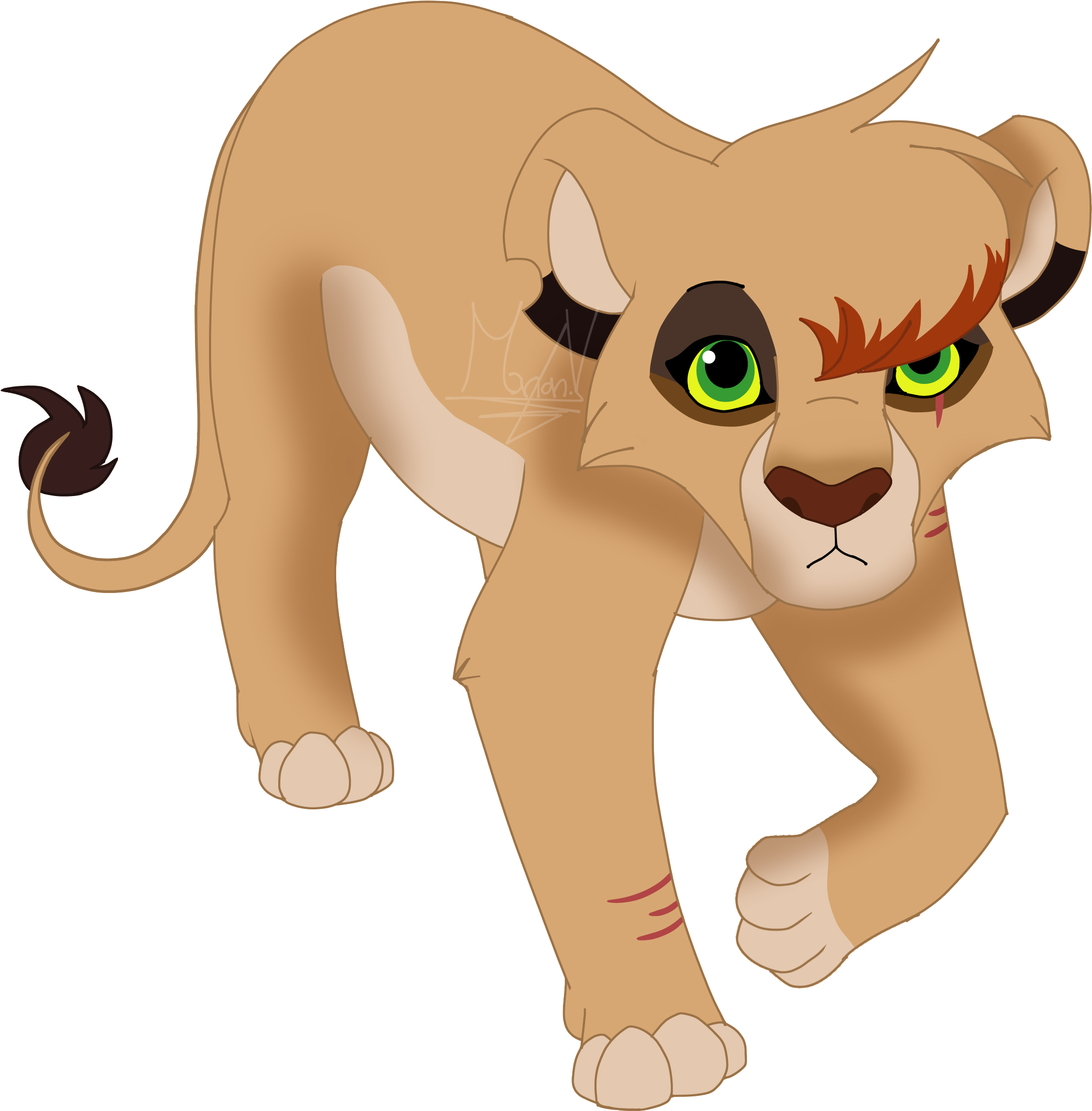 Shira Lioness By Sky-thepony65 - Art (3000x2649)