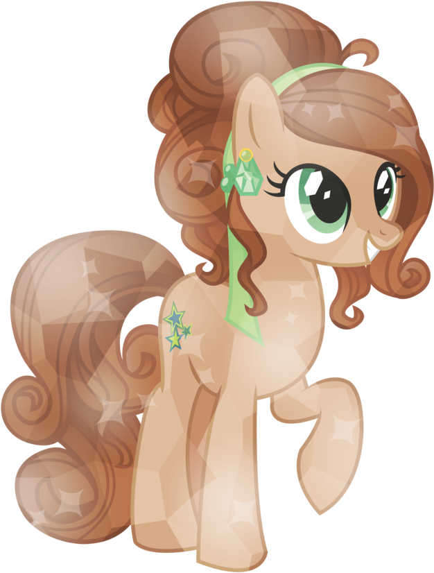 Jade Crystal Pony By Jadedjynx - Crystal Bat Pony Mlp Oc (784x1019)