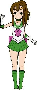 Sailor Jupiter Kisekae 2 {transparent Background} By - Sailor Jupiter (382x427)