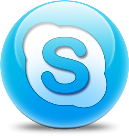 Skype,512x512 Icon - Circle (512x512)