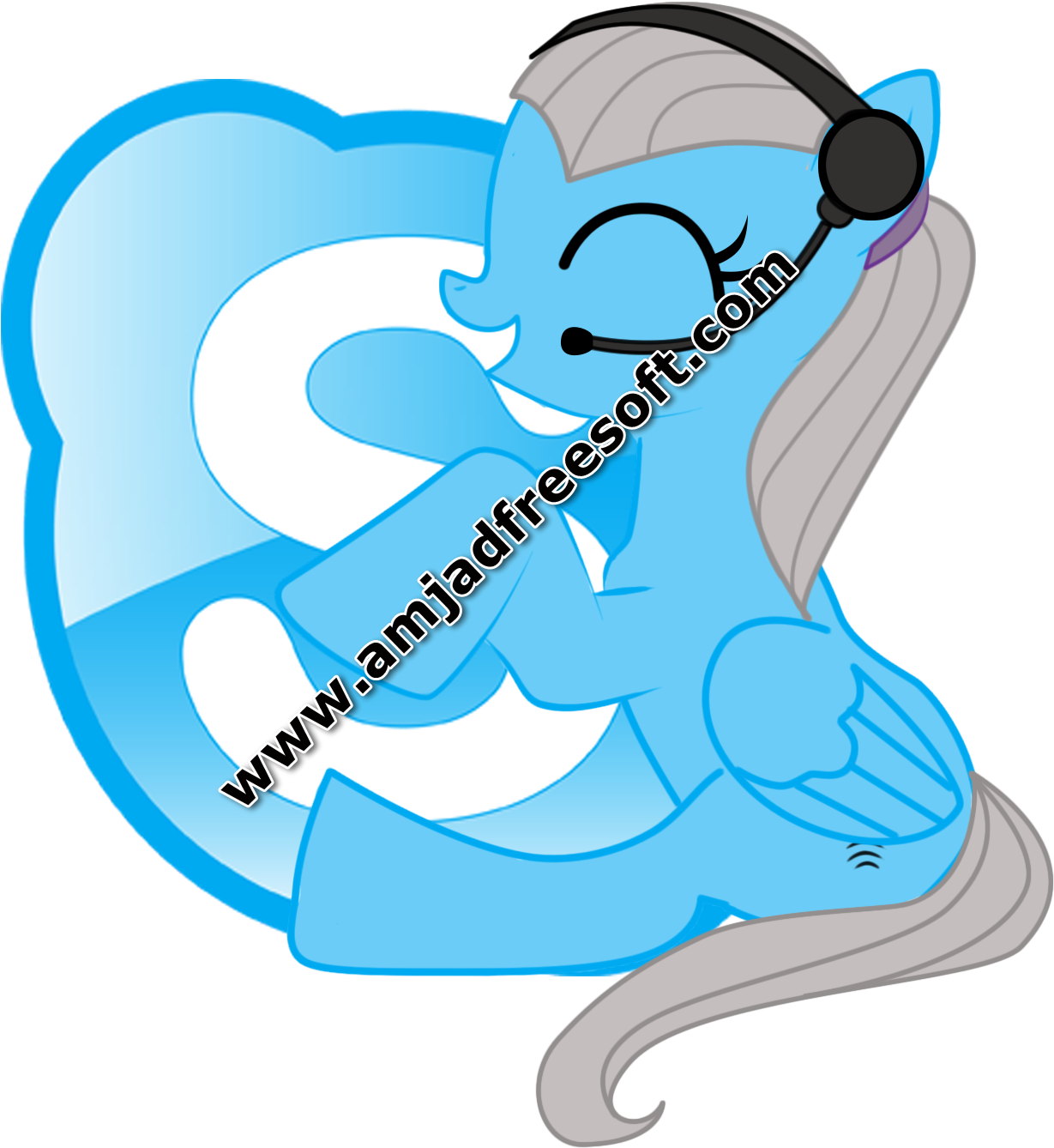 Skype 7 - 3 - 0 - 101 Offline Full Setup Latest Free - Skype Pony (1413x1355)