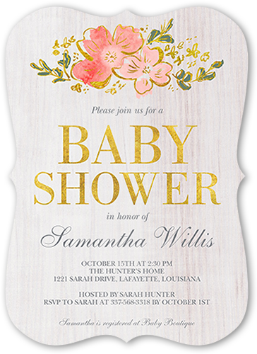 Baby Shower Invitation - Baby Shower (364x500)
