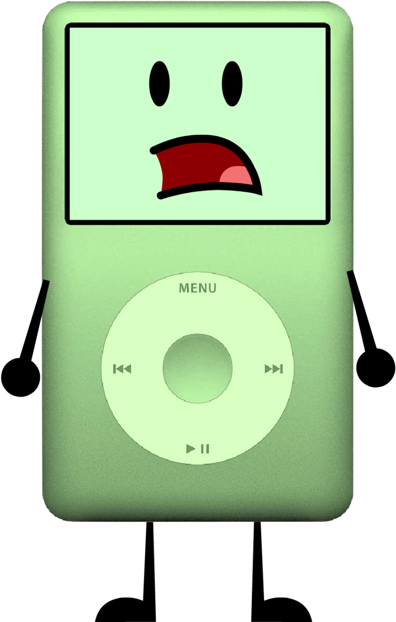 Green Ipod By Kitkatyj - Ipod (1024x1215)