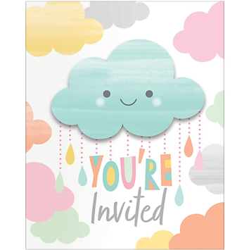 Happy Showers Baby Shower Invitations - Poster (353x480)