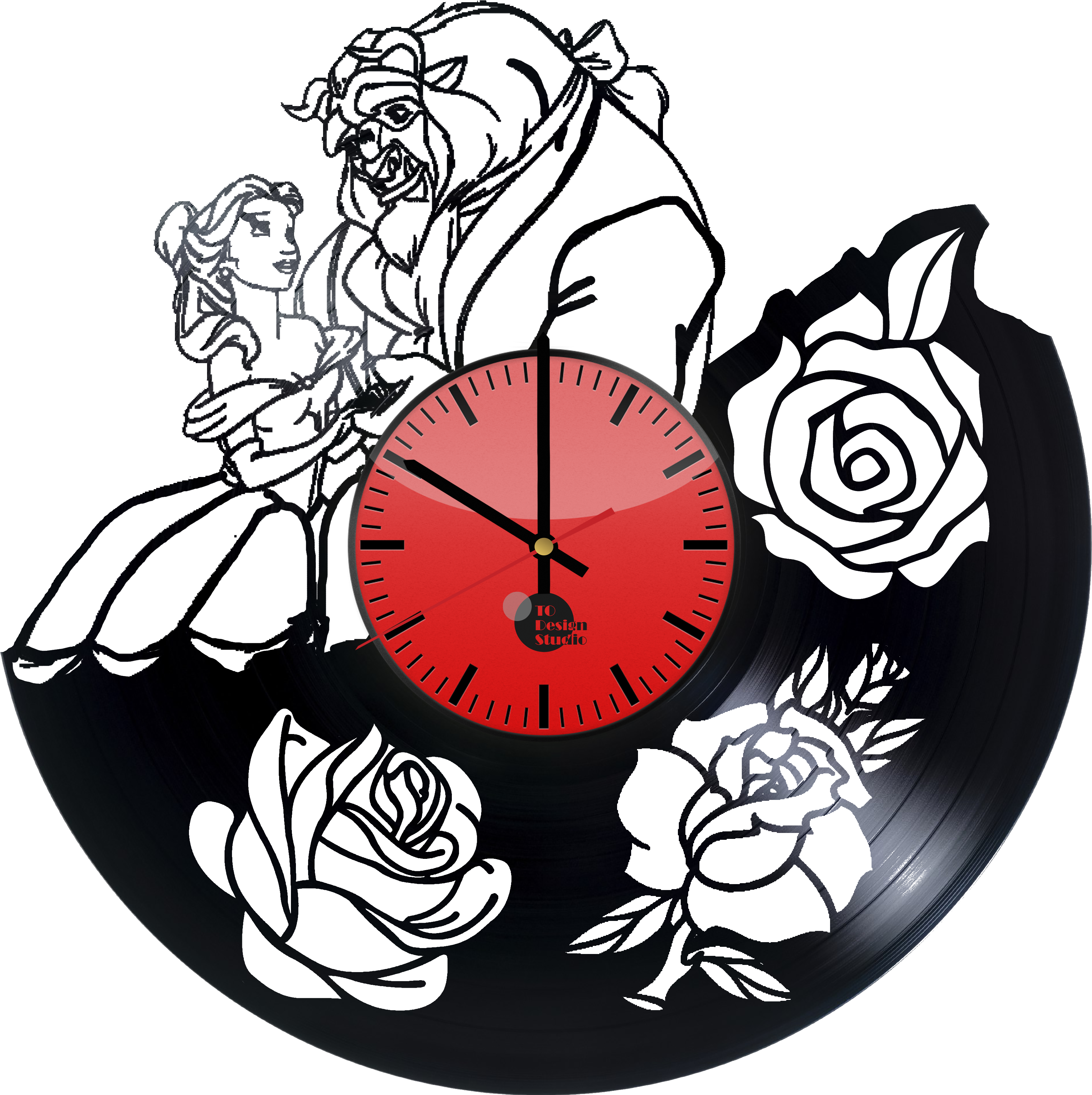 Beauty - Beast Coloring Pages (4016x4016)