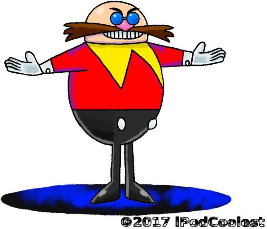 ''mario Luigi'' Rpg Style - Doctor Eggman (973x821)