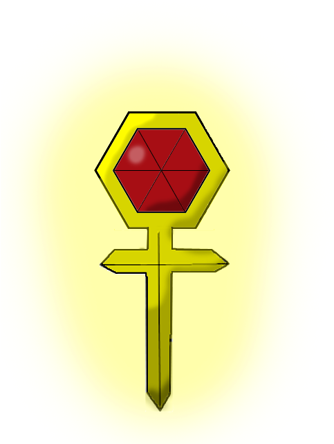 Gold Relic By 15crashbandicoot15 - Cross (500x700)