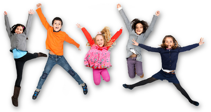 Family Jumping Png (701x373)