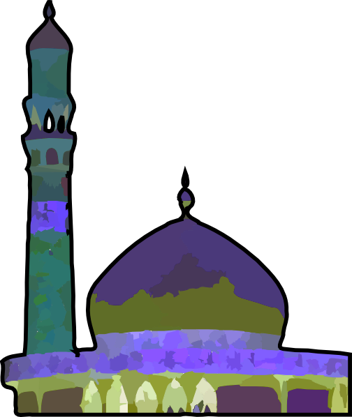 The Management Of The Bwikya Masjid And Muslim Community - Masjid Animation (504x598)