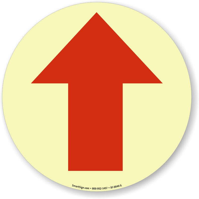 Directional Exit Signs With Arrows - Traffic Sign (800x800)