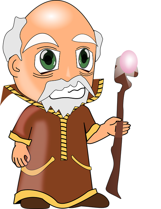 Clipart Wise Old Man - Cinderella Coach Pin ~ Cinderella Carriage ~ Fairy (554x720)