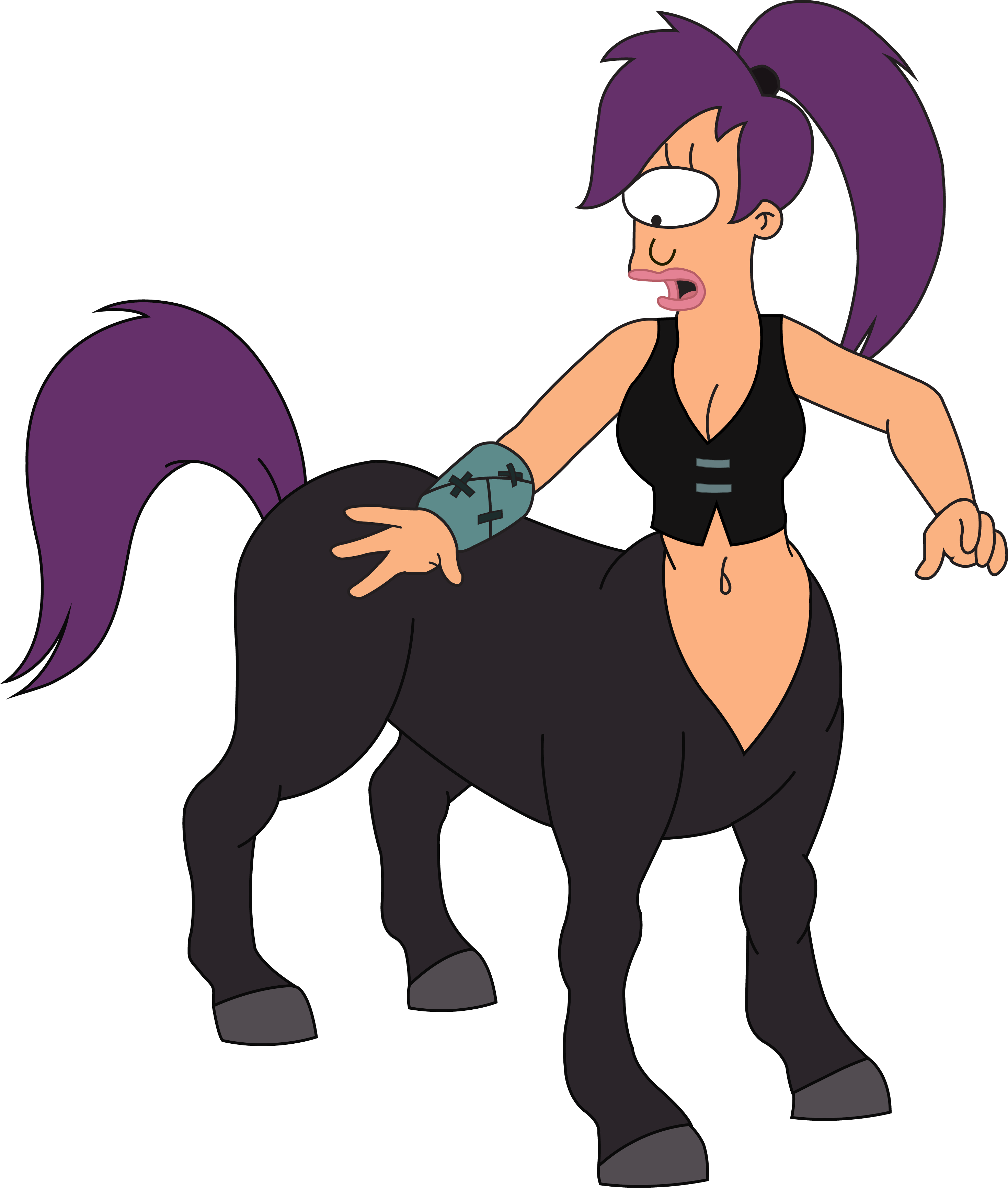 Futurama Leela Png - Futurama (2936x3458)