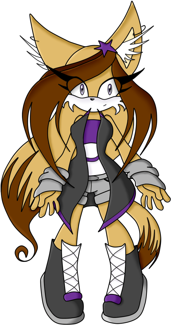 Pony Horse Horse Mammal Cartoon Vertebrate Fictional - Angel The Fennecfox (602x1094)