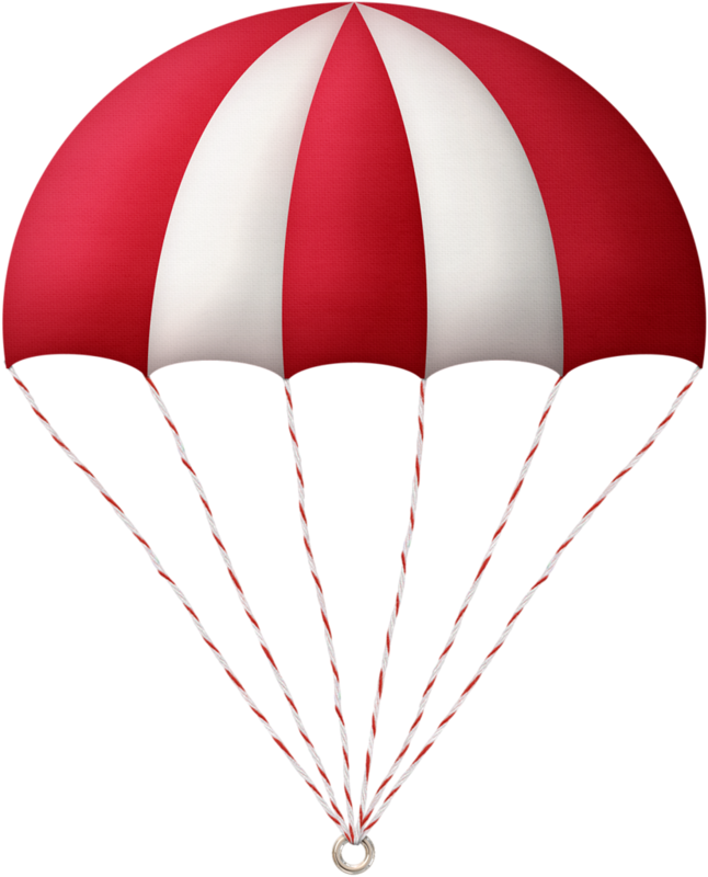 Яндекс - Фотки - Parachute Clipart (646x800)