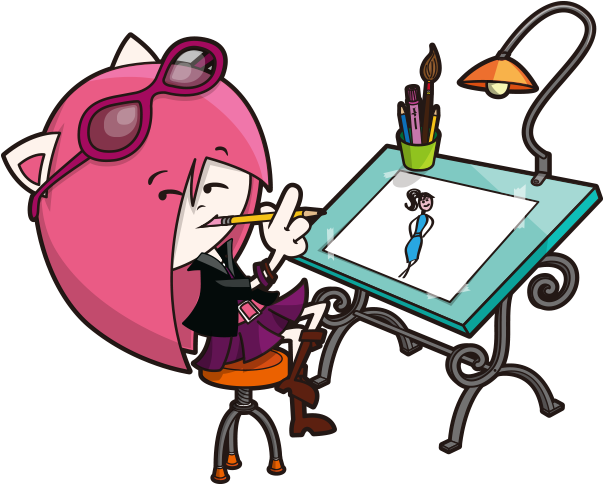 Reopening Of The Fashion Boutique - Cartoon (864x484)