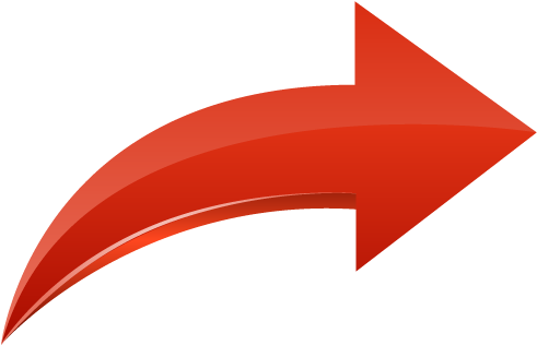 Arrow Clipart Clear Background - Curved Arrow Transparent Background (500x500)