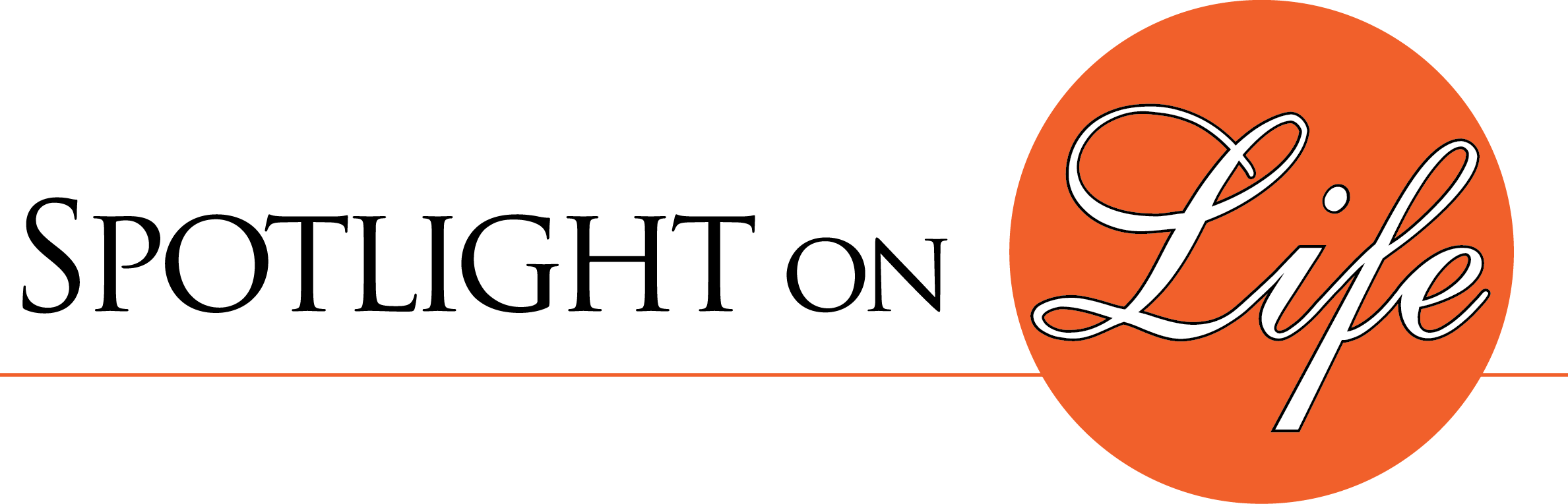 Spotlight On Life - Powered By Logo Png (2377x765)