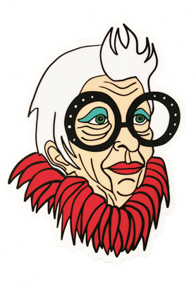 Iris Sticker - Lapel Pin (320x480)