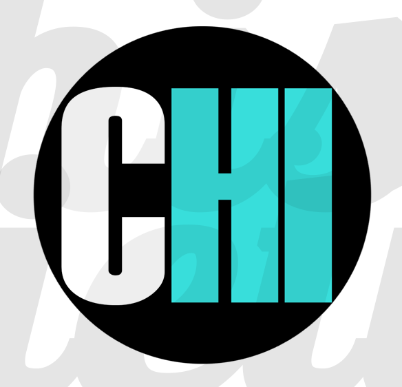 Chi Tiffany Blue Decal - Circle (584x562)