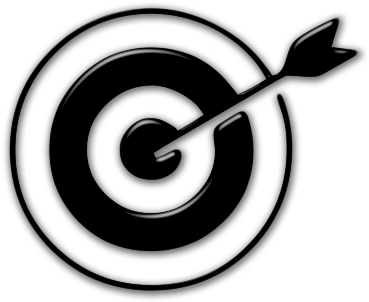 Free Archery Target Clip Art - Red Target Icon Png (420x420)