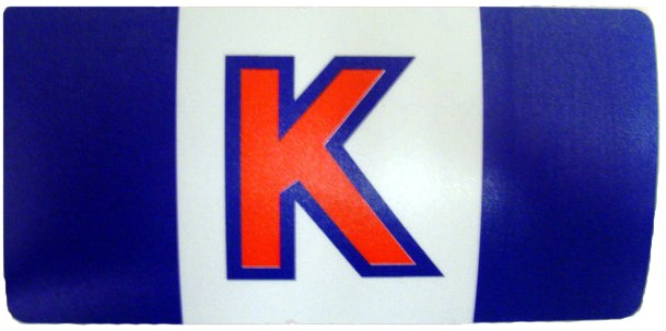 Kansas Jayhawks Gameday Flag Decal - Kansas Jayhawks (640x480)