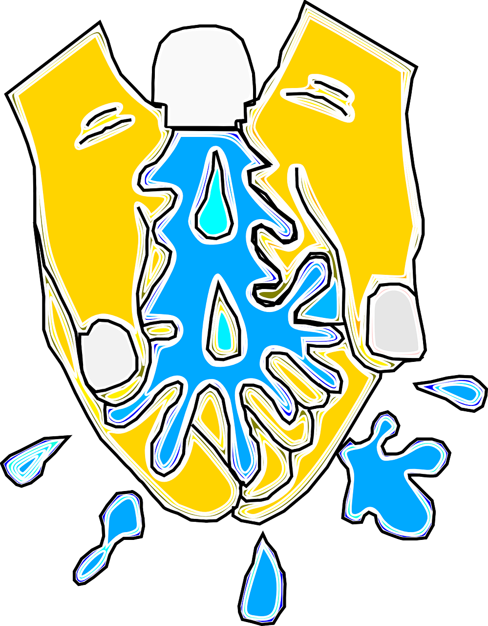 The Importance Of Hand Washing - Cartoon In Hand Washing (999x1280)
