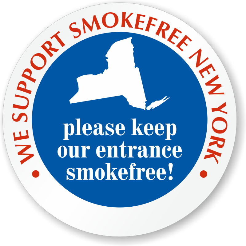 Smokefree New York Window Decal - Pacific Regional Fishery Management Council (800x800)