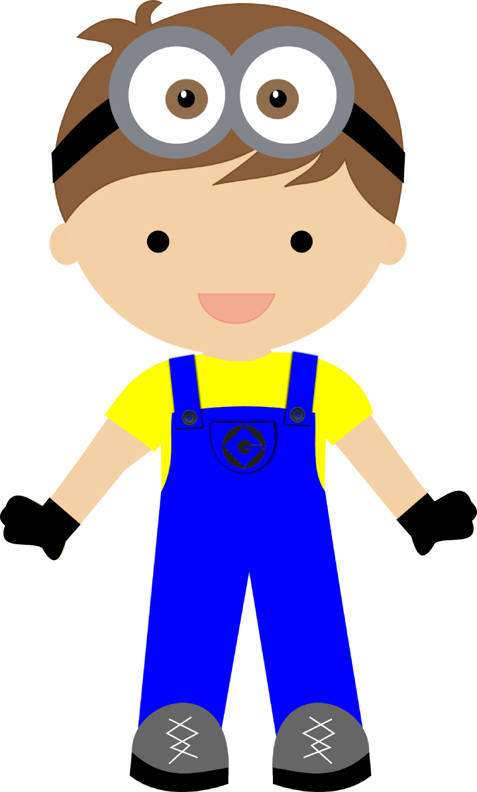 Menino Minions Png (963x1600)