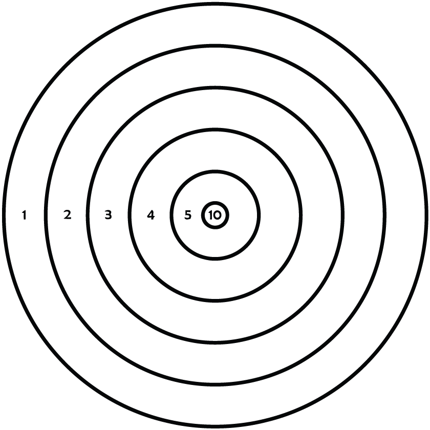 Shooting Target Download Transparent Png Image - Sport Club Internacional (840x840)