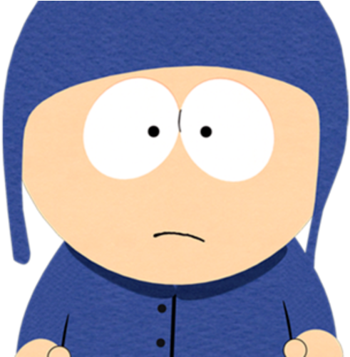 Just Things I Find Or Make When Bored - South Park Middle Finger - (500x500...