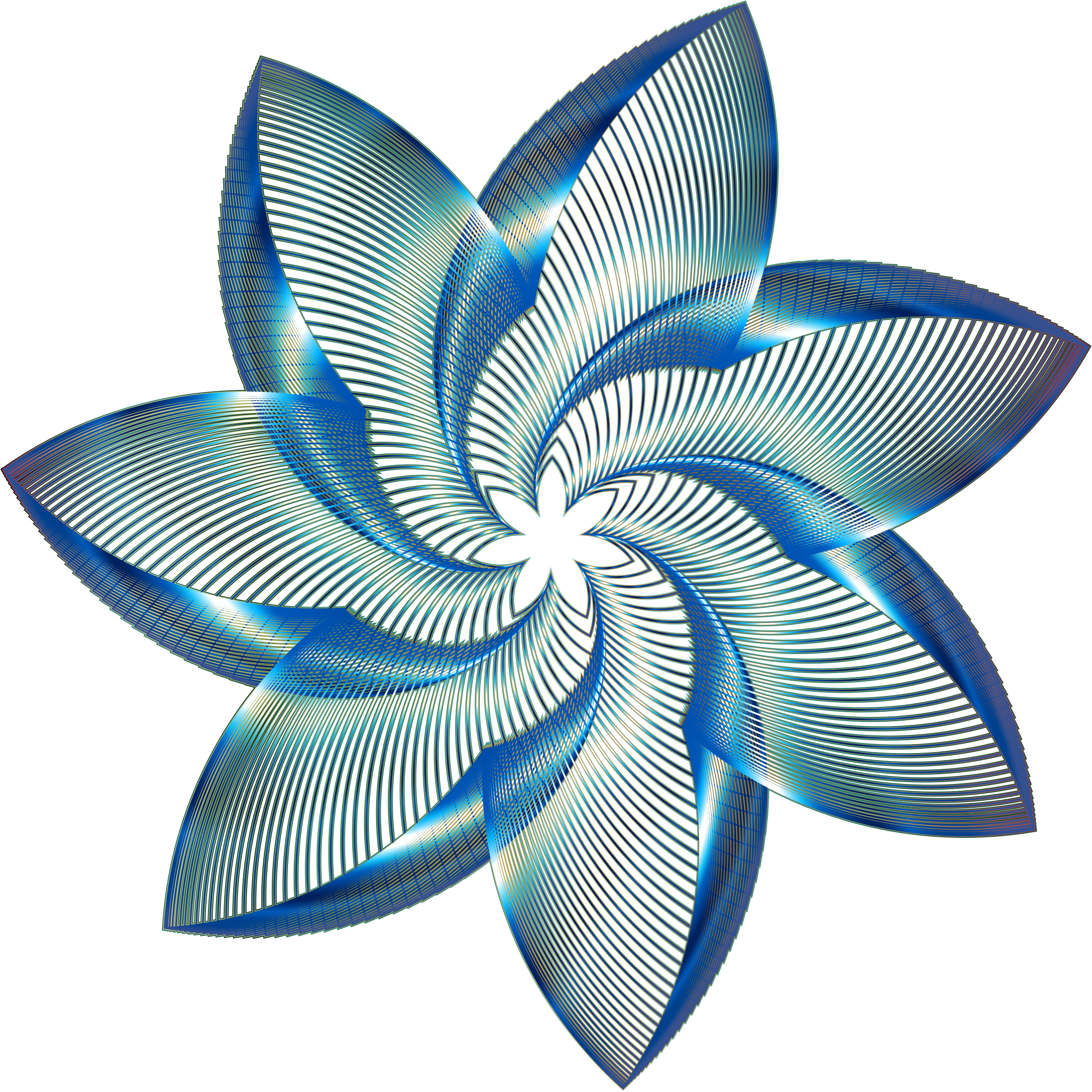 Flower Line Art 8 No Background - Flower Line Art 8 No Background (2294x2294)