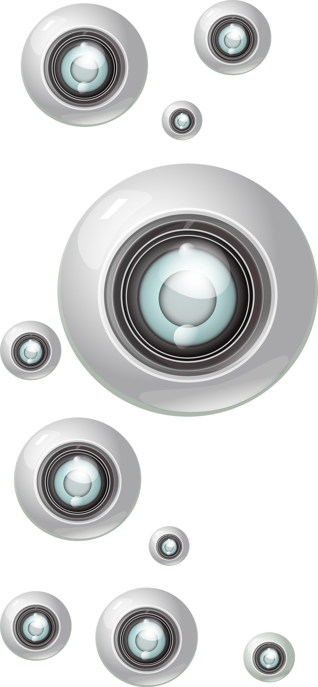 Vector Electronic Eye 1065*2302 Transprent Png Free - Vector Electronic Eye 1065*2302 Transprent Png Free (1065x2302)
