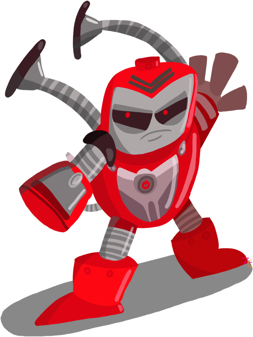 Lineless Vac Attack By Zootycutie - Gang (941x1215)