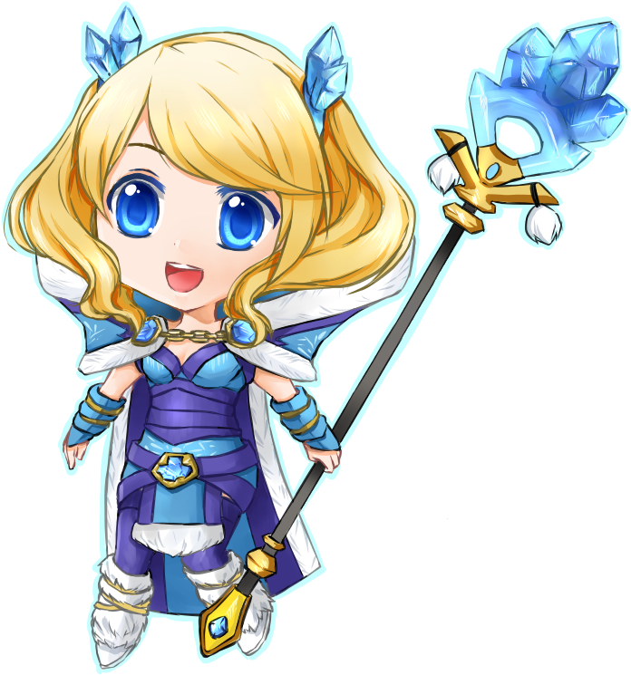 Dota 2 Favourites By Mastermind272000 - Crystal Maiden Dota 2 Png (800x800)