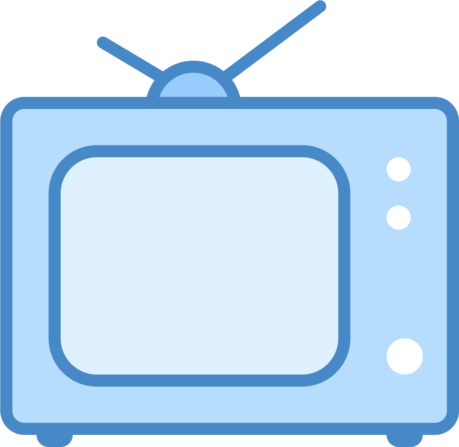 Tv Clipart Square - Television (1600x1600)