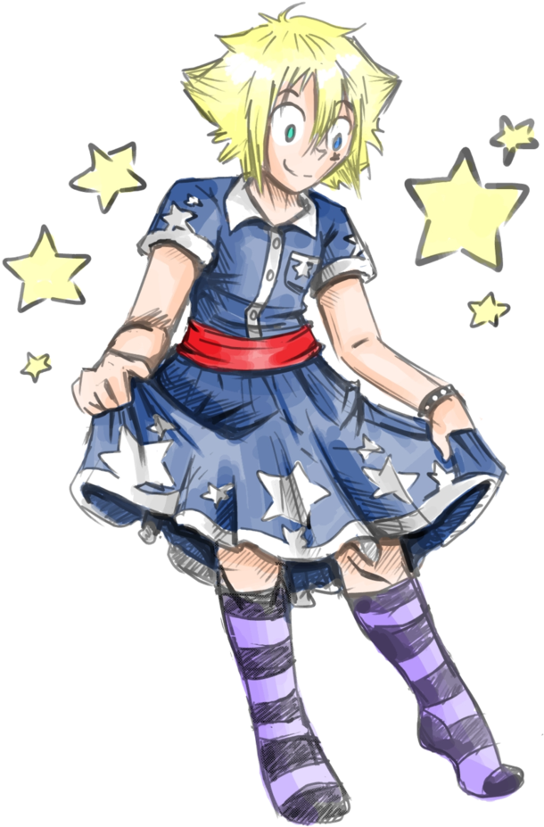The Boy In The Dress By Jammyscribbler - Anime Boy In Dress (752x1063)