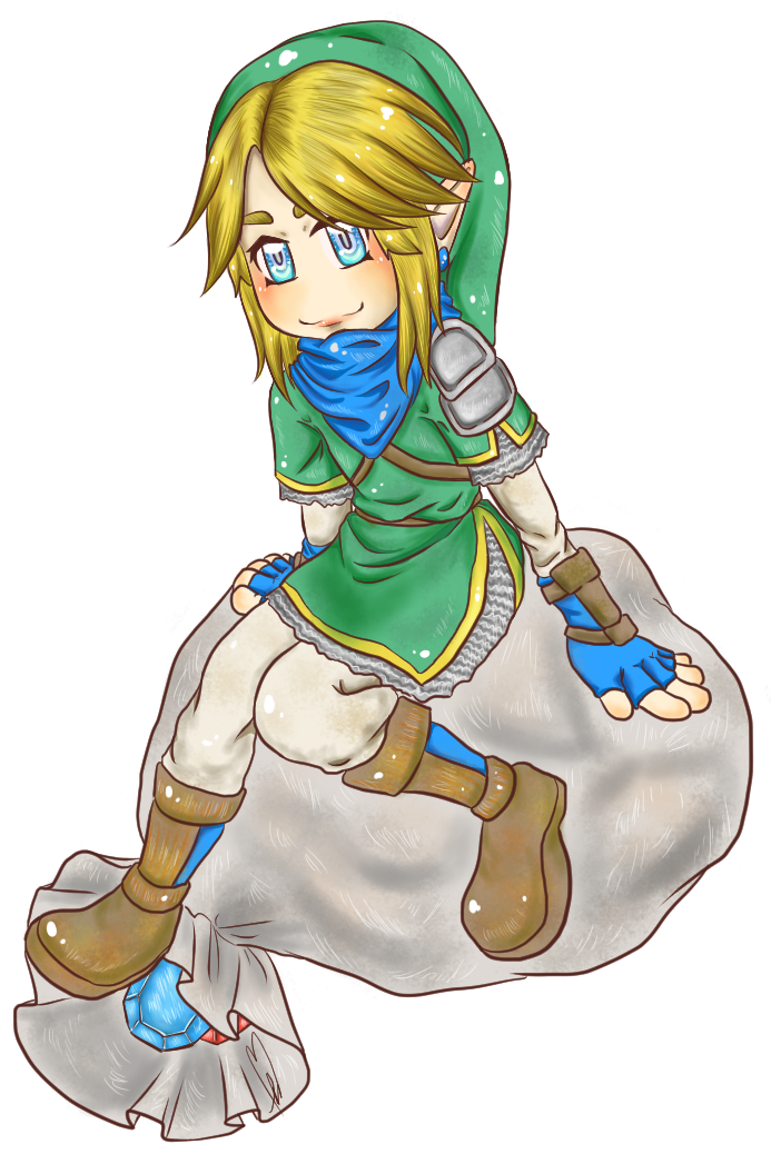 “ Bag O' Rupees I Don't Draw Link Much So Wanted - Cartoon (738x1074)