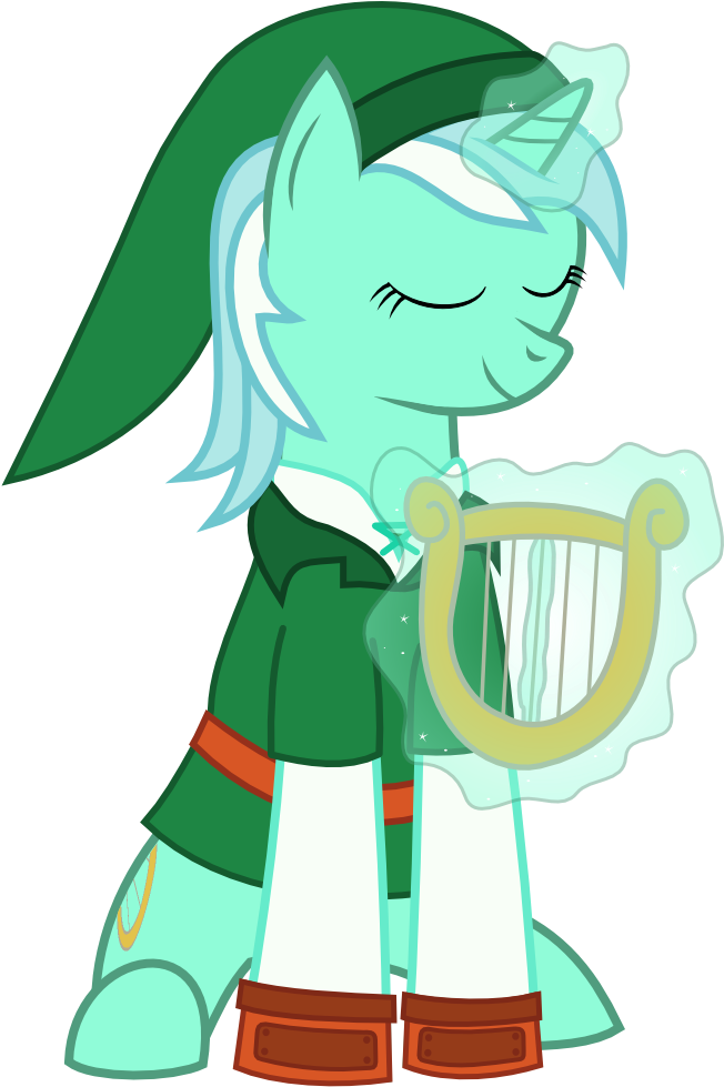 Lyra As Link By Pageturner1988 - Cartoon (668x995)