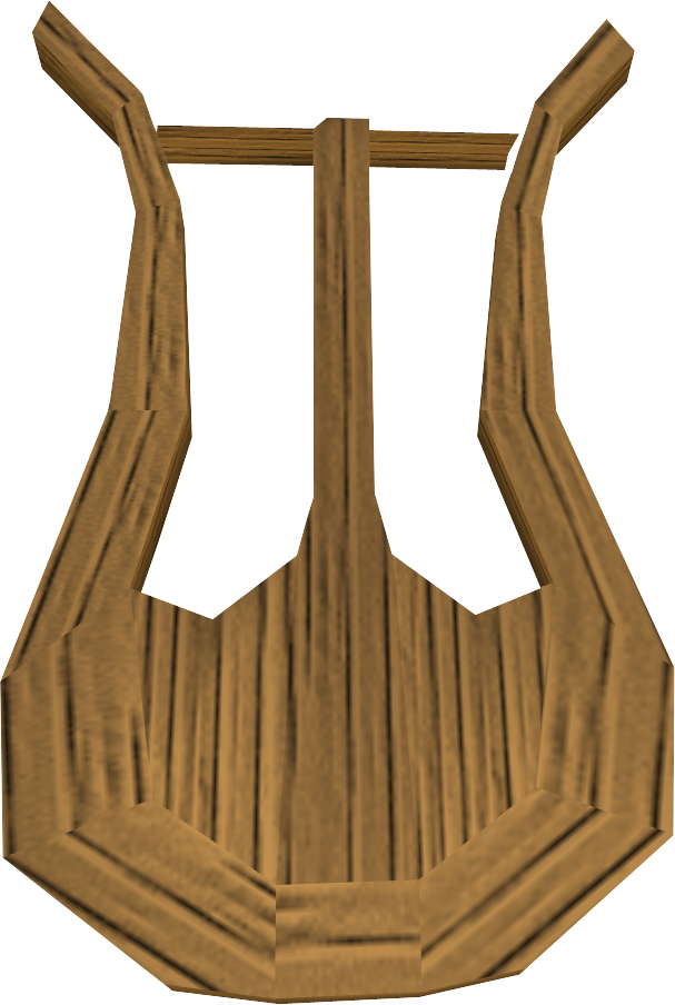 Enchanted Lyre Detail - Runescape Lyre (607x904)