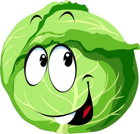 L Gume Content Cabbage Clipart Cavolo Png - Cabbage Clipart Cartoon (470x450)